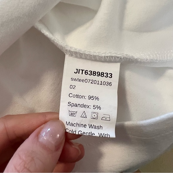 Turtle Neck Solid Tee - Picture 10 of 11